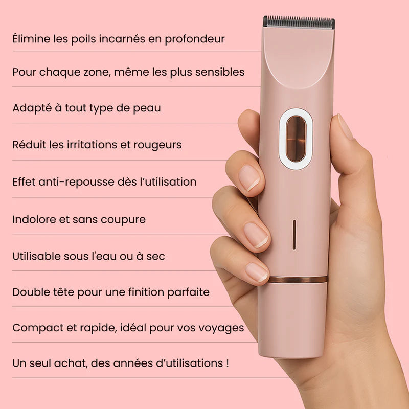 SilkyShave™ – Le rasoir sans douleur pour une peau douce en un seul passage