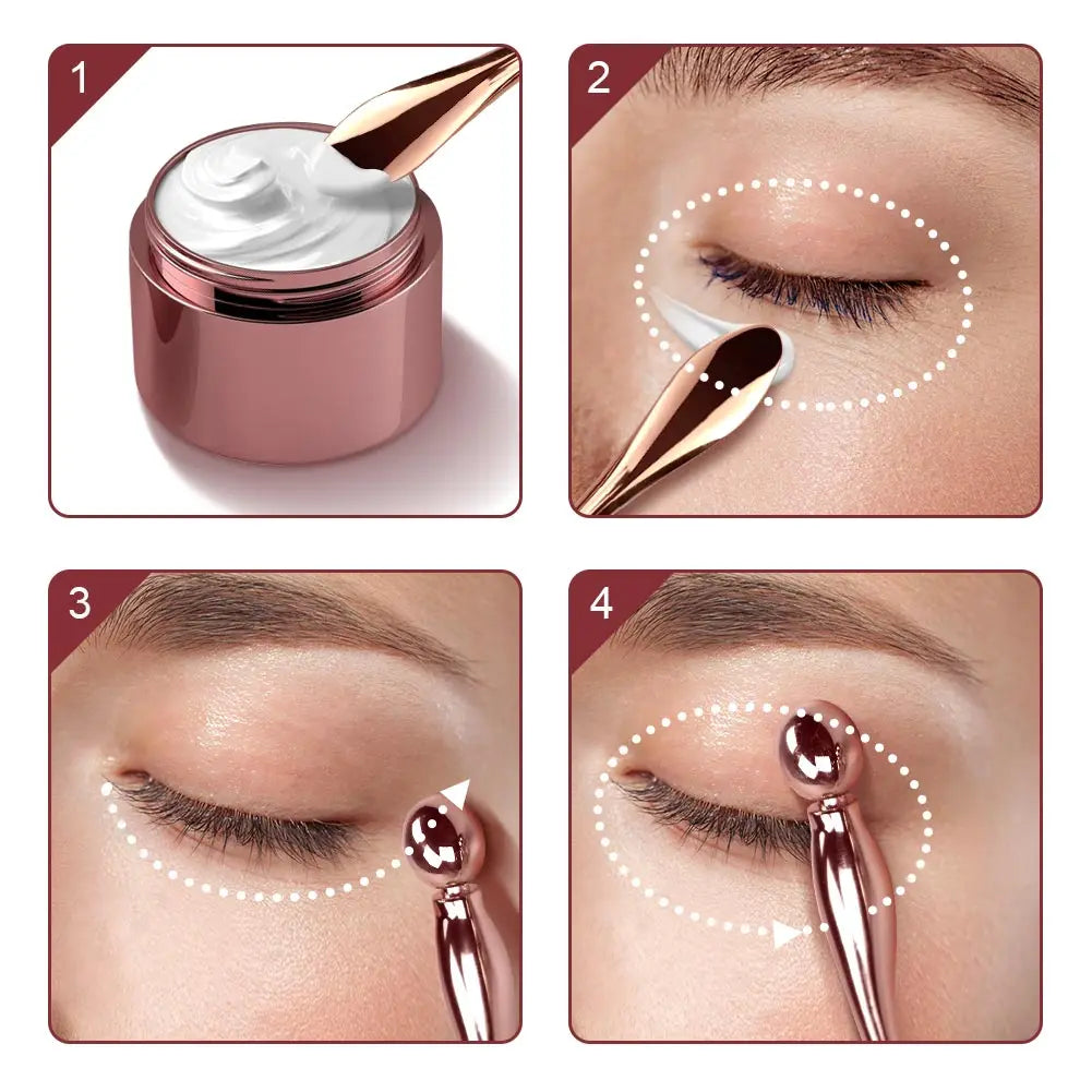 ROLLER MASSANT ET DRAINANT POUR LE VISAGE